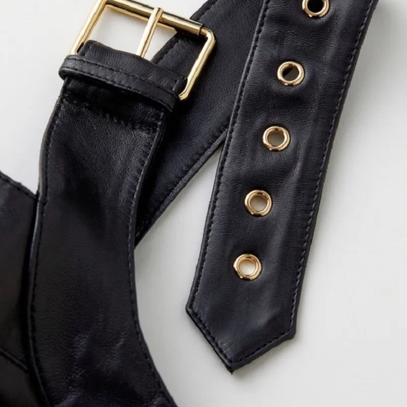 Moschino x H&M Leather Dress - Picture 7 of 12